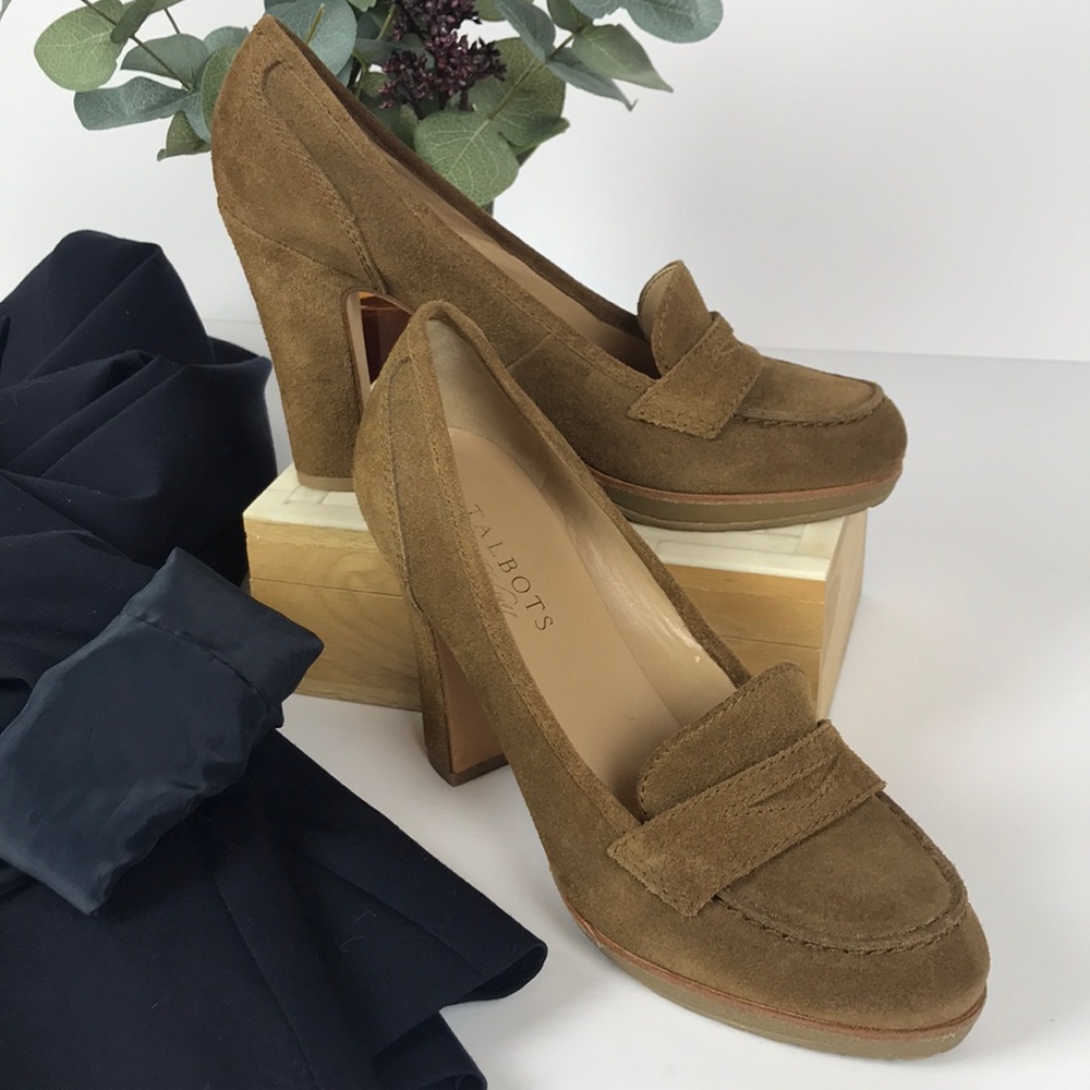 Talbots Women’s Suede Loafer, 7.5